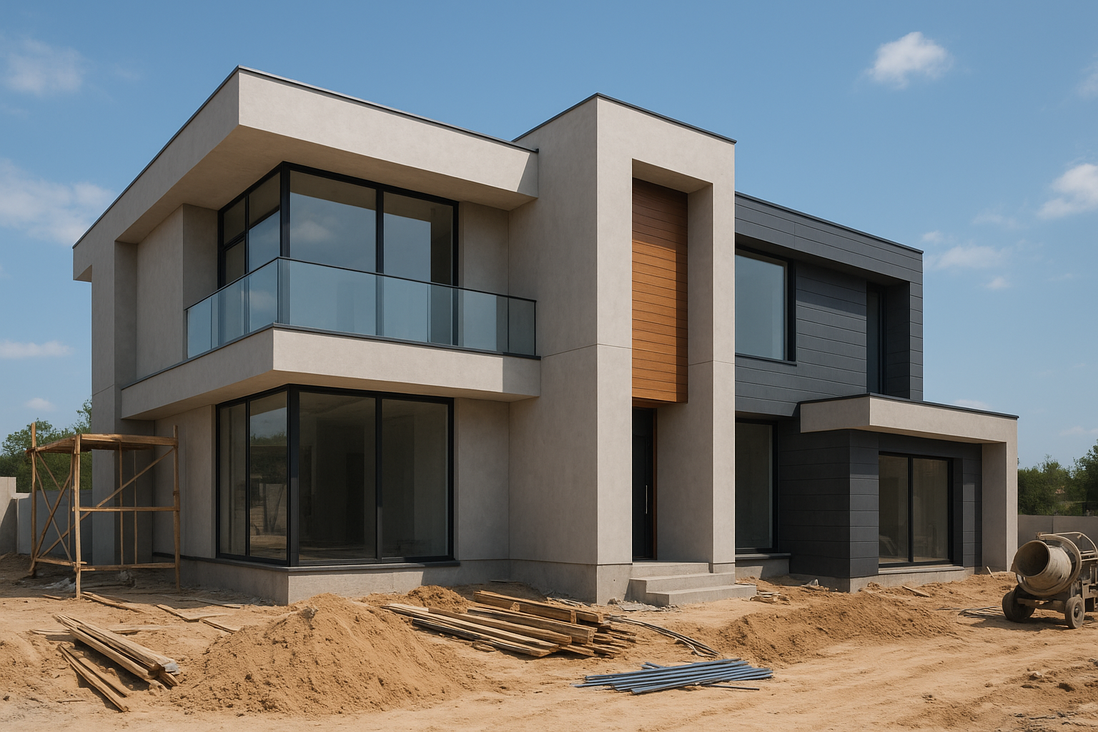 مشروع بناء فلة مودرن بتصميم - مشروع بناء جديد في المنطقة الجنوبية…