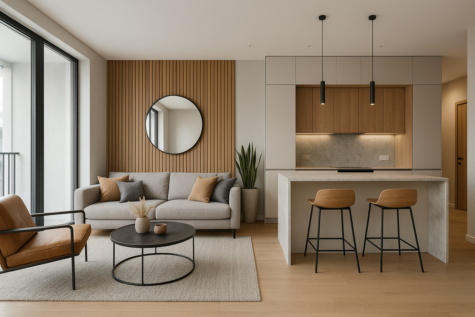 تشطيب وديكور مميز لشقة سكنية - مشروع تشطيب في المنطقة الغربية لدى…