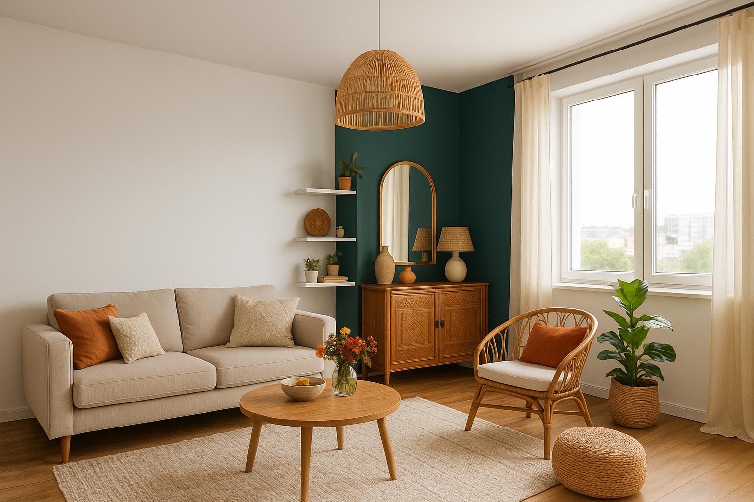 تحويل شقة عادية إلى منزل - مشروع ديكور في المنطقة الغربية لدى بواب…