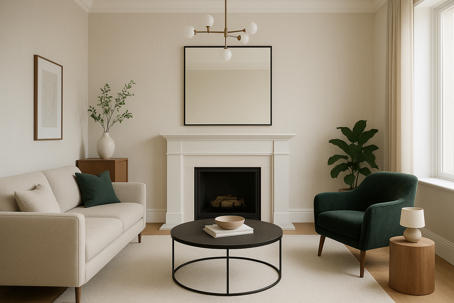 تجديد مجلس بديكور أنيق وجذاب - مشروع ديكور في المنطقة الغربية لدى…