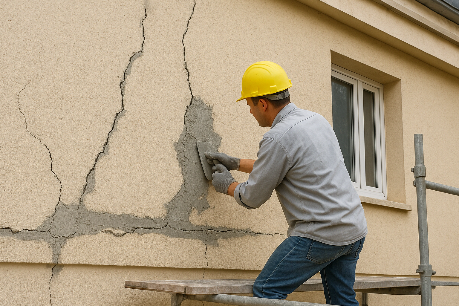 مشروع إصلاح شروخ وهبوط في - مشروع ترميم وصيانة في المنطقة الغربية…