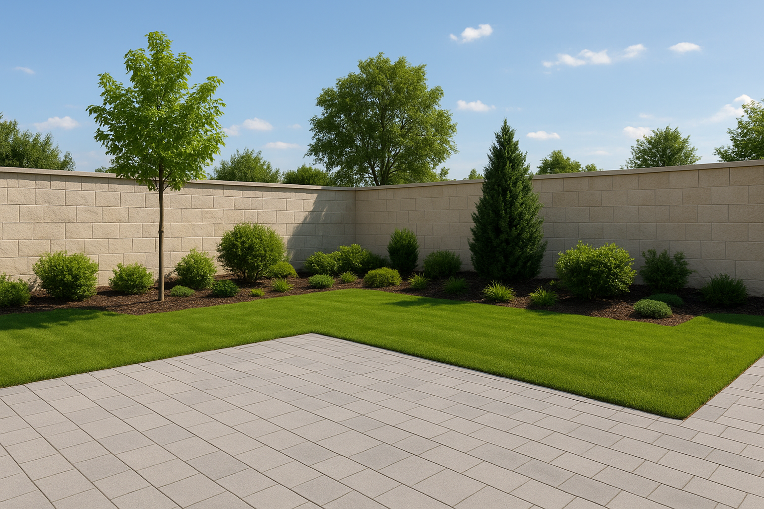 تحسين سور بمساحة 300م مع - مشروع ديكور في المنطقة الوسطى لدى بوابات…