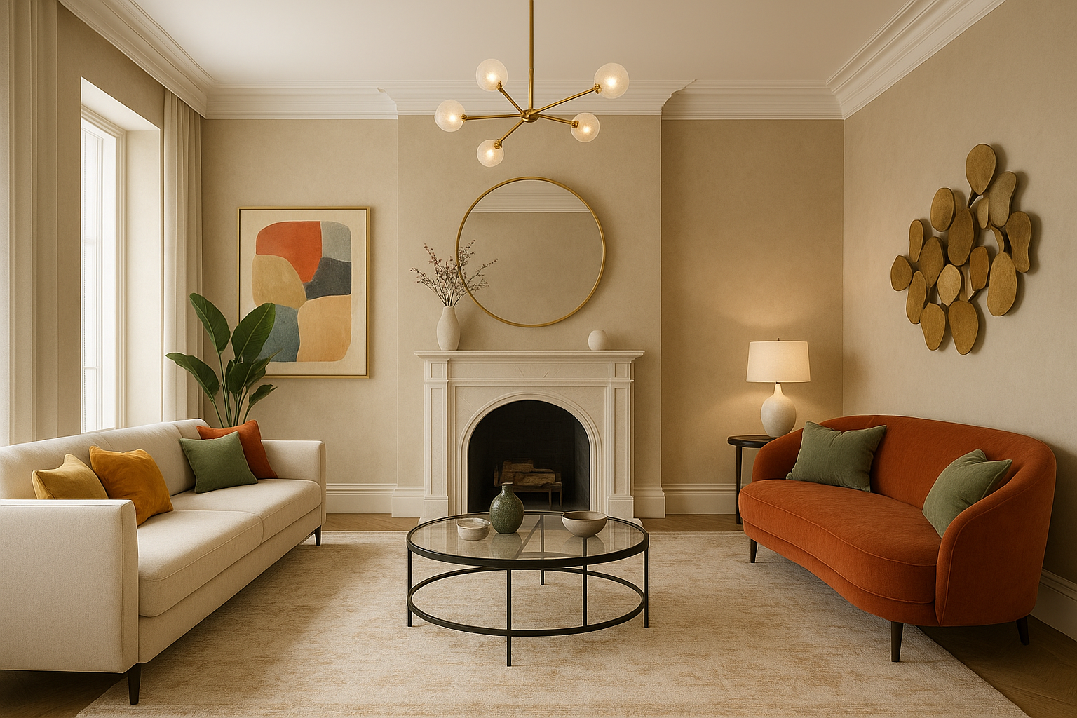 تحديث الديكور الداخلي لفصل المجلسين - مشروع ديكور في المنطقة الغر…