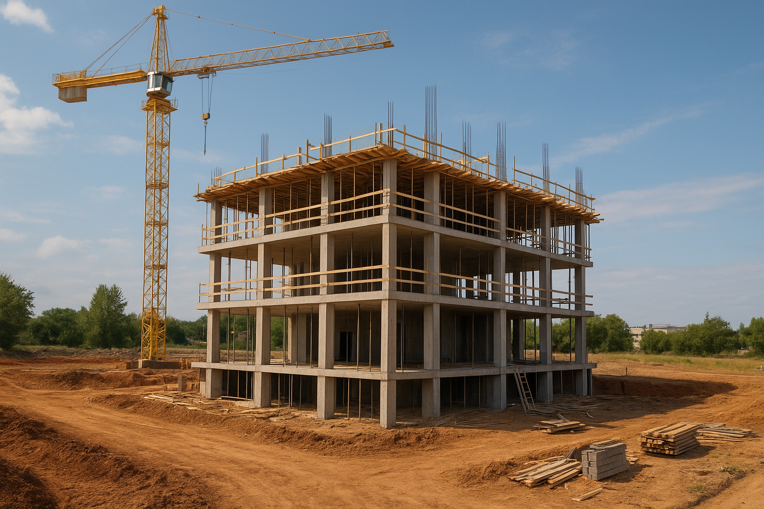 مشروع بناء حديث على قطعة - مشروع بناء جديد في المنطقة الجنوبية لدى…