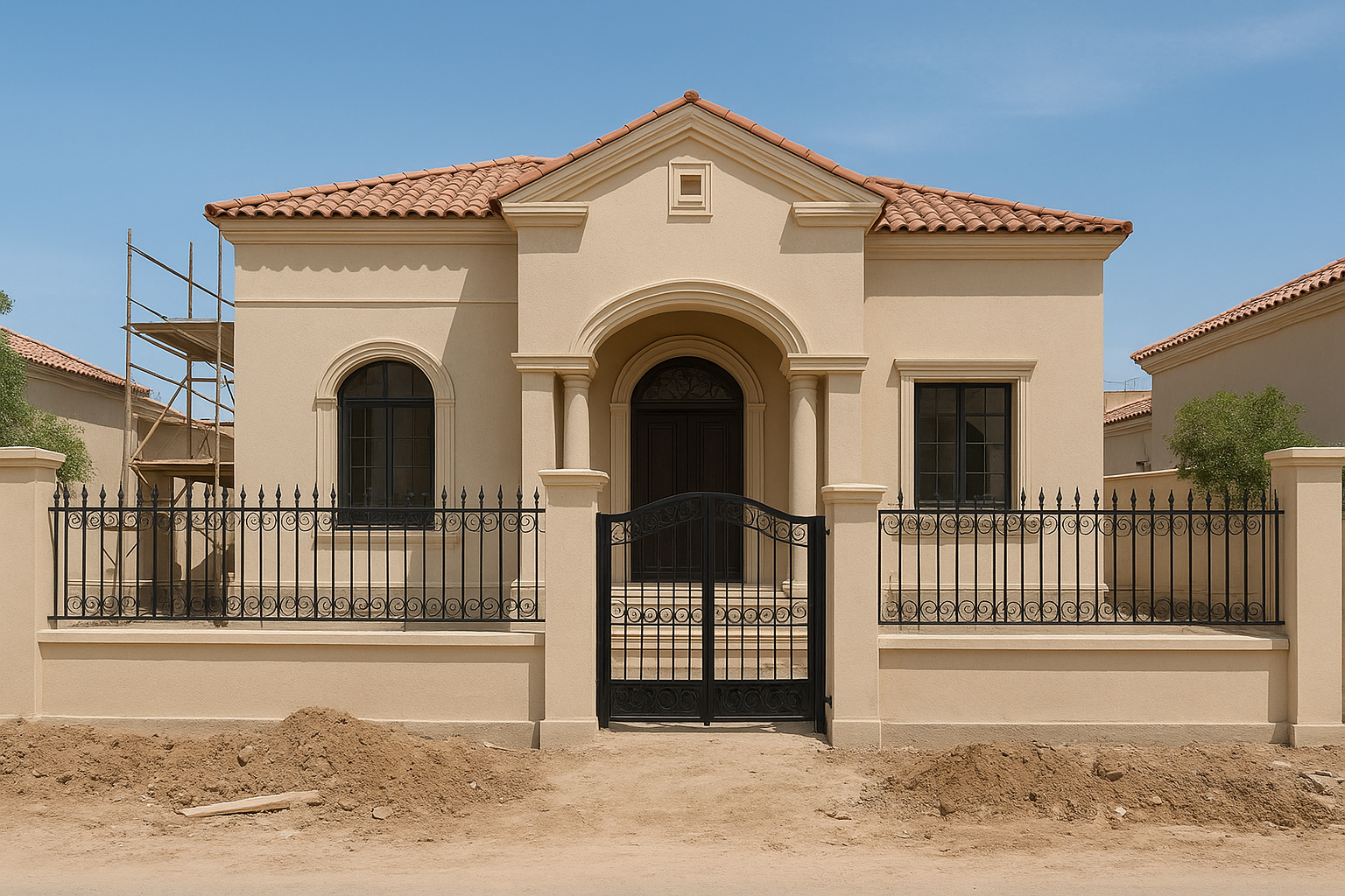 تجديد شامل لفلة دور أرضي - مشروع ترميم وصيانة في المنطقة الوسطى لد…