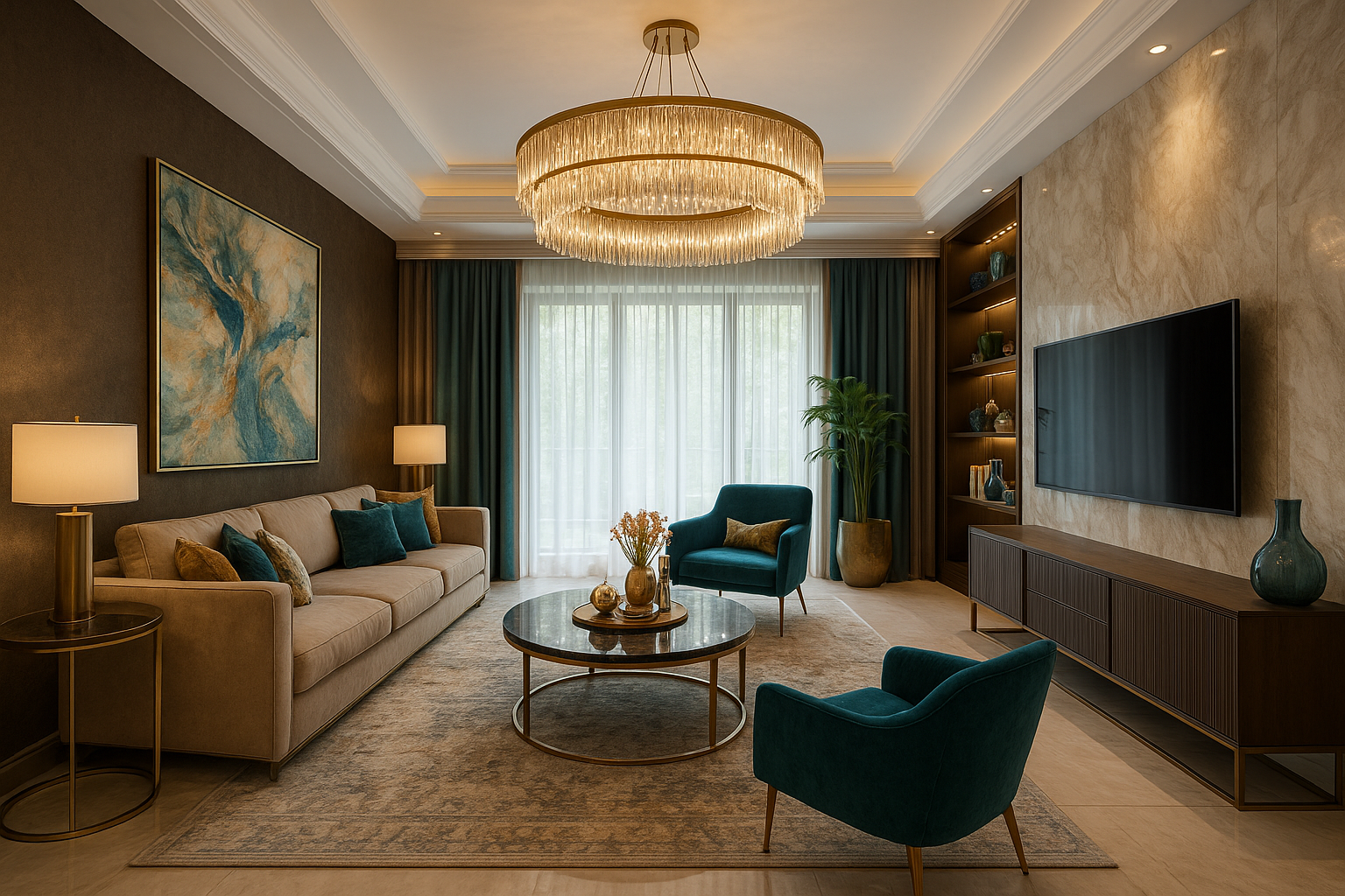 تحويل شقة 200 متر إلى - مشروع ديكور في المنطقة الغربية لدى بوابات اع…