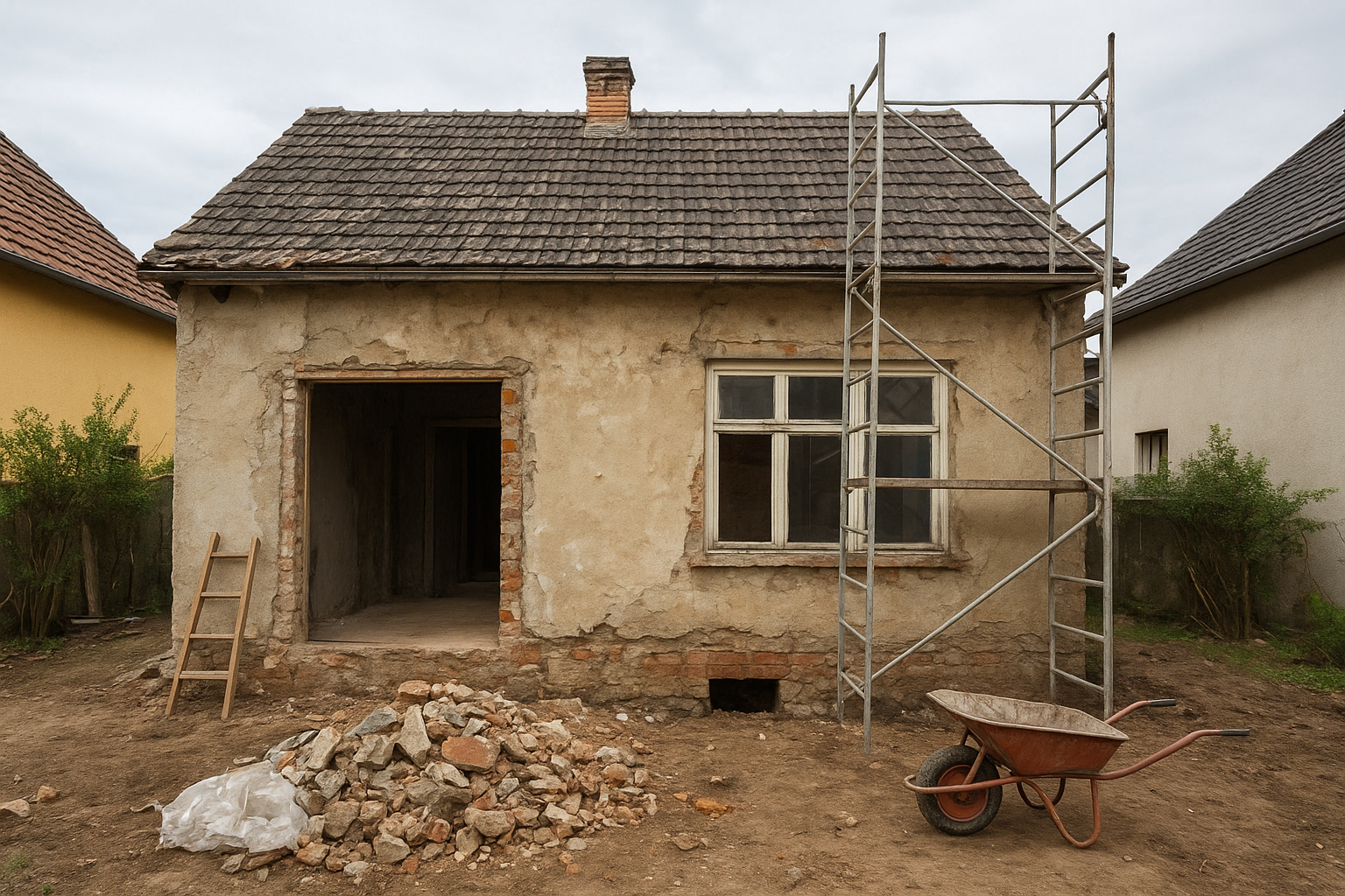 مشروع ترميم وصيانة لدور أرضي - مشروع تشطيب في المنطقة الوسطى لدى ب…