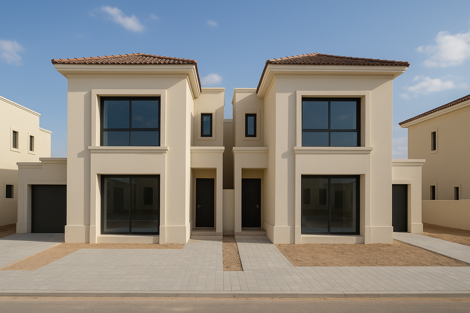 "تشطيب فلتين متلاصقة لمشروع سكني - مشروع تشطيب في المنطقة الوسطى ل…