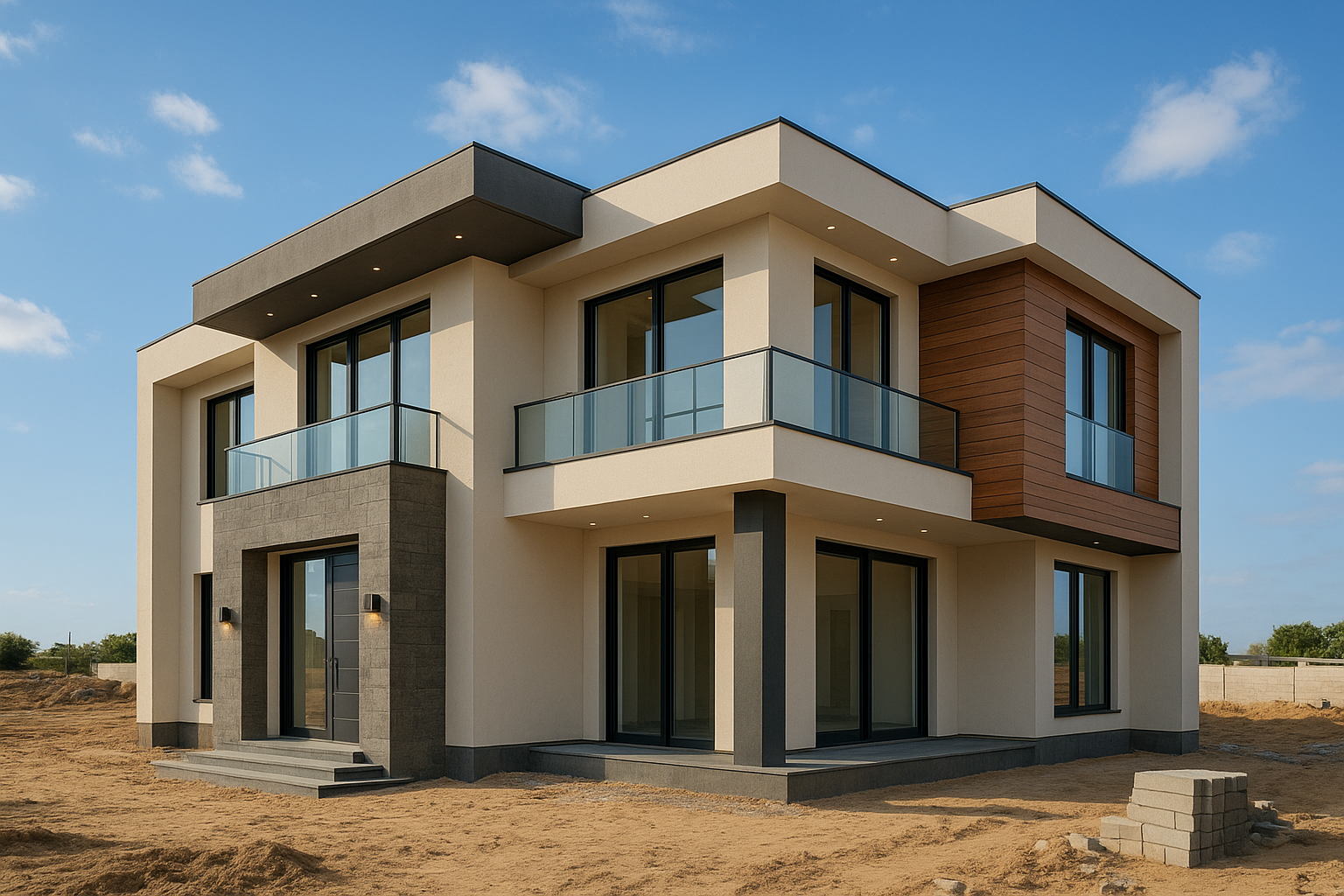 مشروع بناء جديد لفيلا سكنية - مشروع بناء جديد في المنطقة الغربية ل…