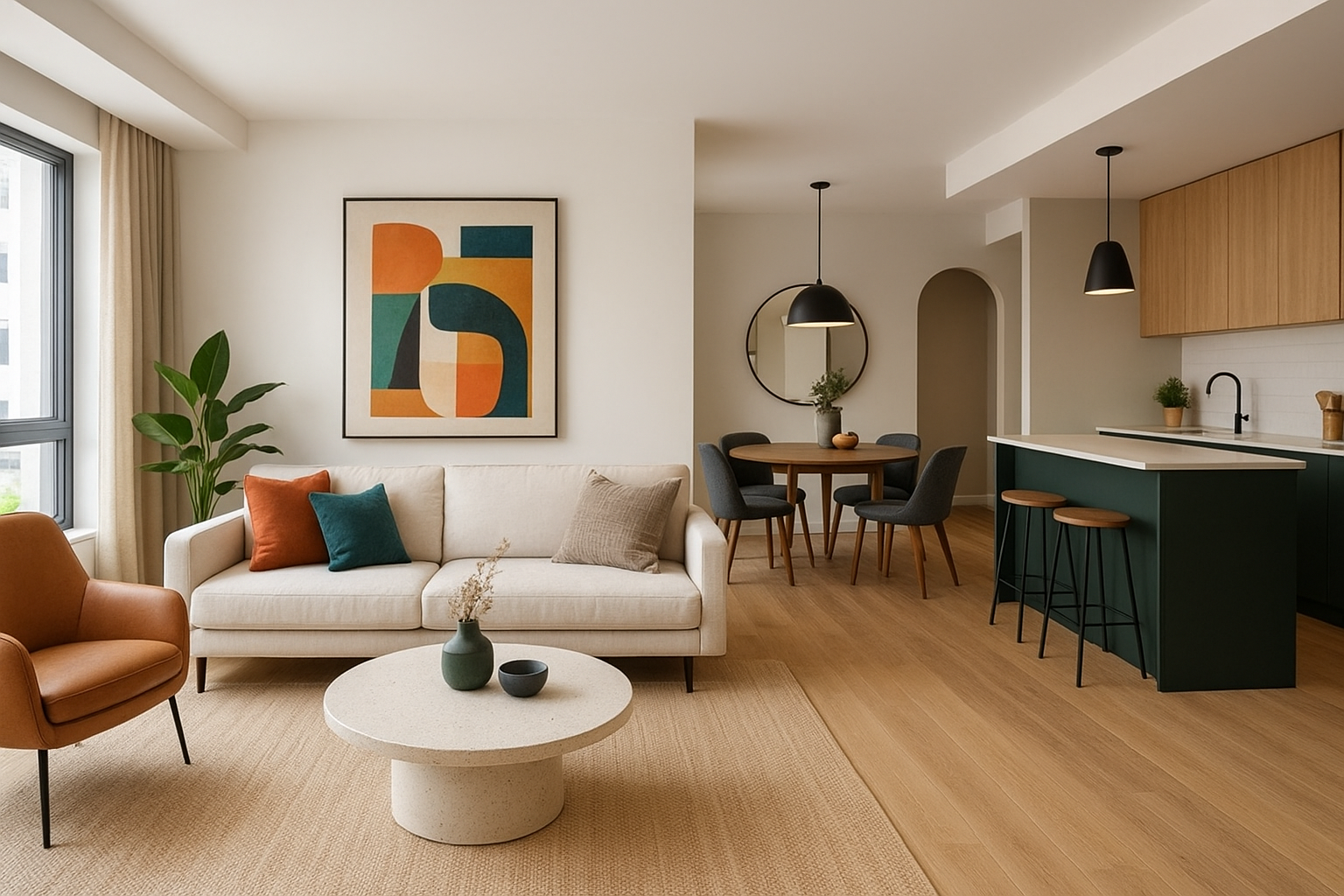 إعادة تصميم داخلي مبدع لشقة - مشروع ديكور في المنطقة الغربية لدى ب…