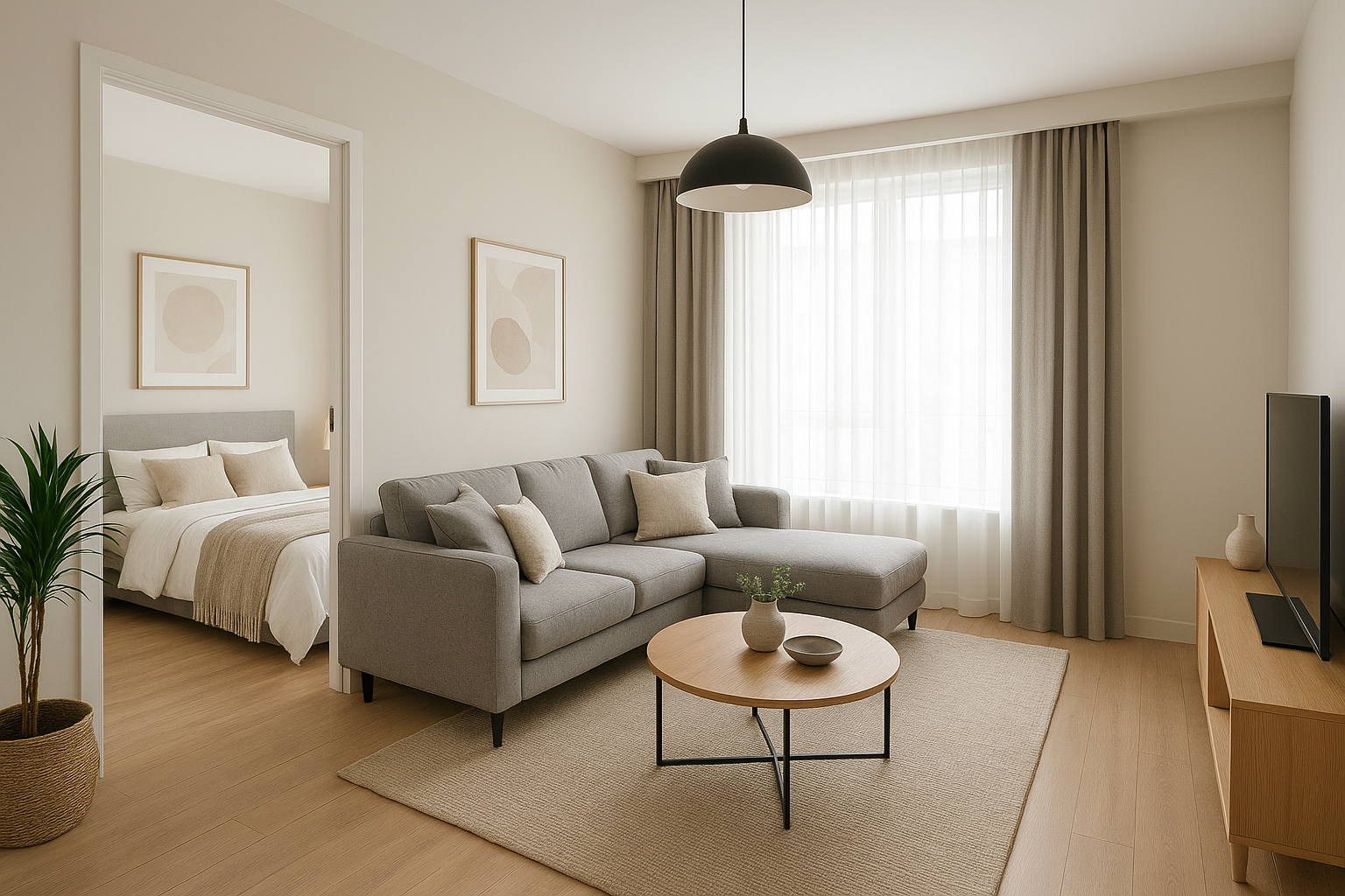 "تصميم وتنفيذ ديكور لغرفتي نوم - مشروع ديكور في المنطقة الوسطى لدى…