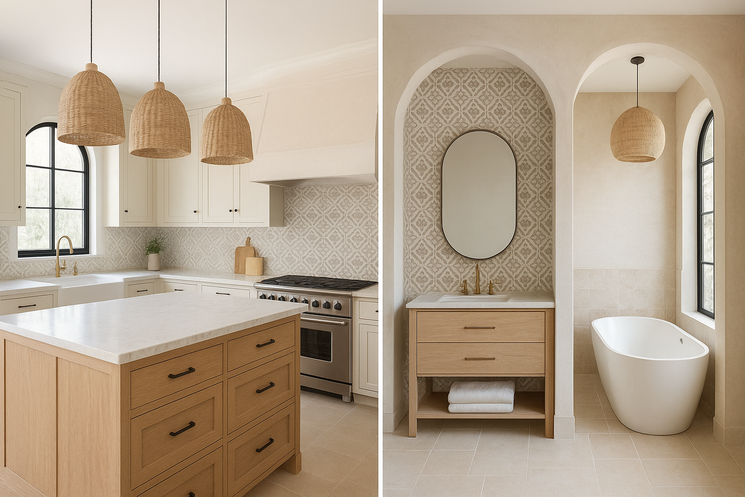 ديكور فلة: تصاميم داخلية للمطبخ - مشروع ديكور في المنطقة الوسطى لد…