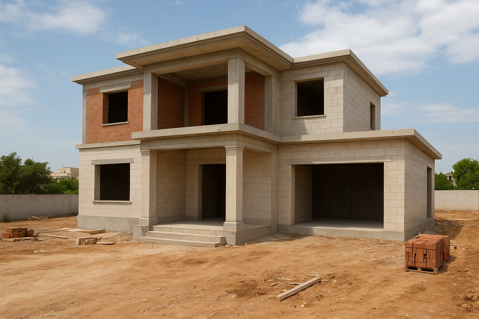 مشروع بناء جديد لفيلا مستقلة - مشروع بناء جديد في المنطقة الغربية…