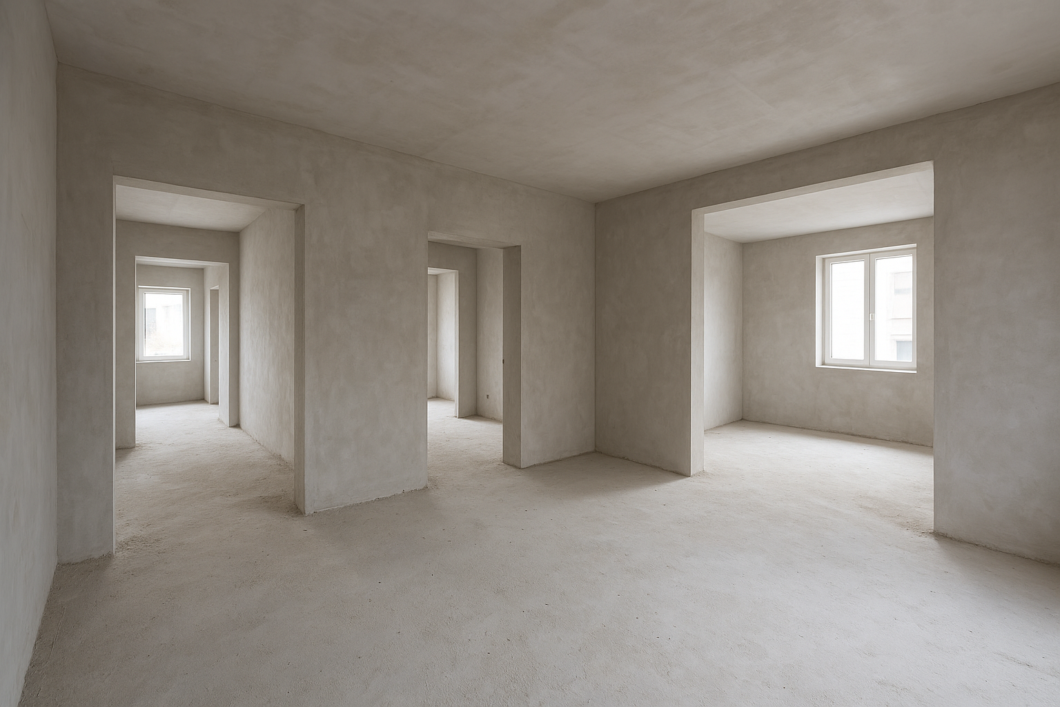 تشطيب دور مكون من غرفتين - مشروع تشطيب في المنطقة الوسطى لدى بوابا…