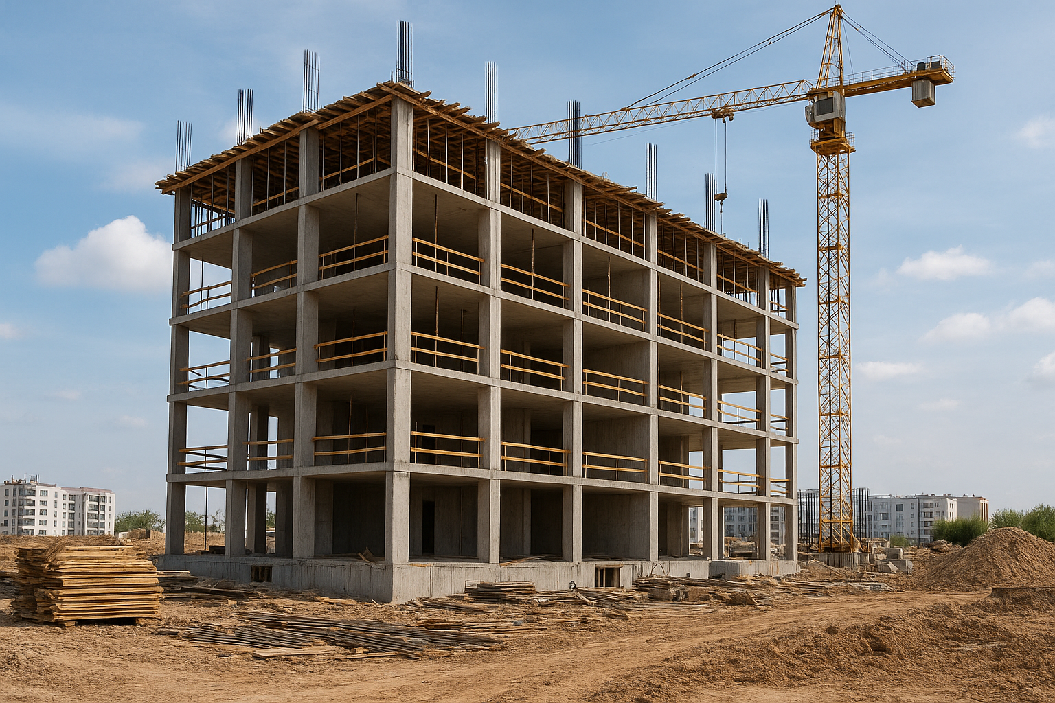 مشروع بناء عظم لمبنى سكني - مشروع تشطيب في المنطقة الشرقية لدى بوا…