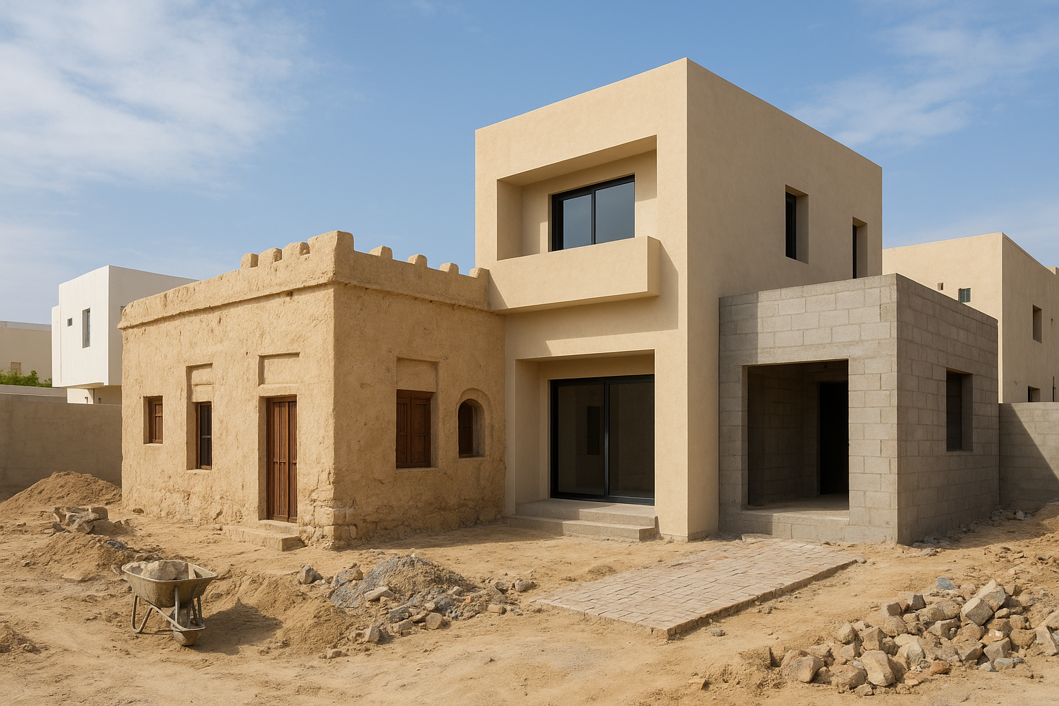 ترميم وتجديد بيت شعبي مع - مشروع ترميم وصيانة في المنطقة الغربية ل…