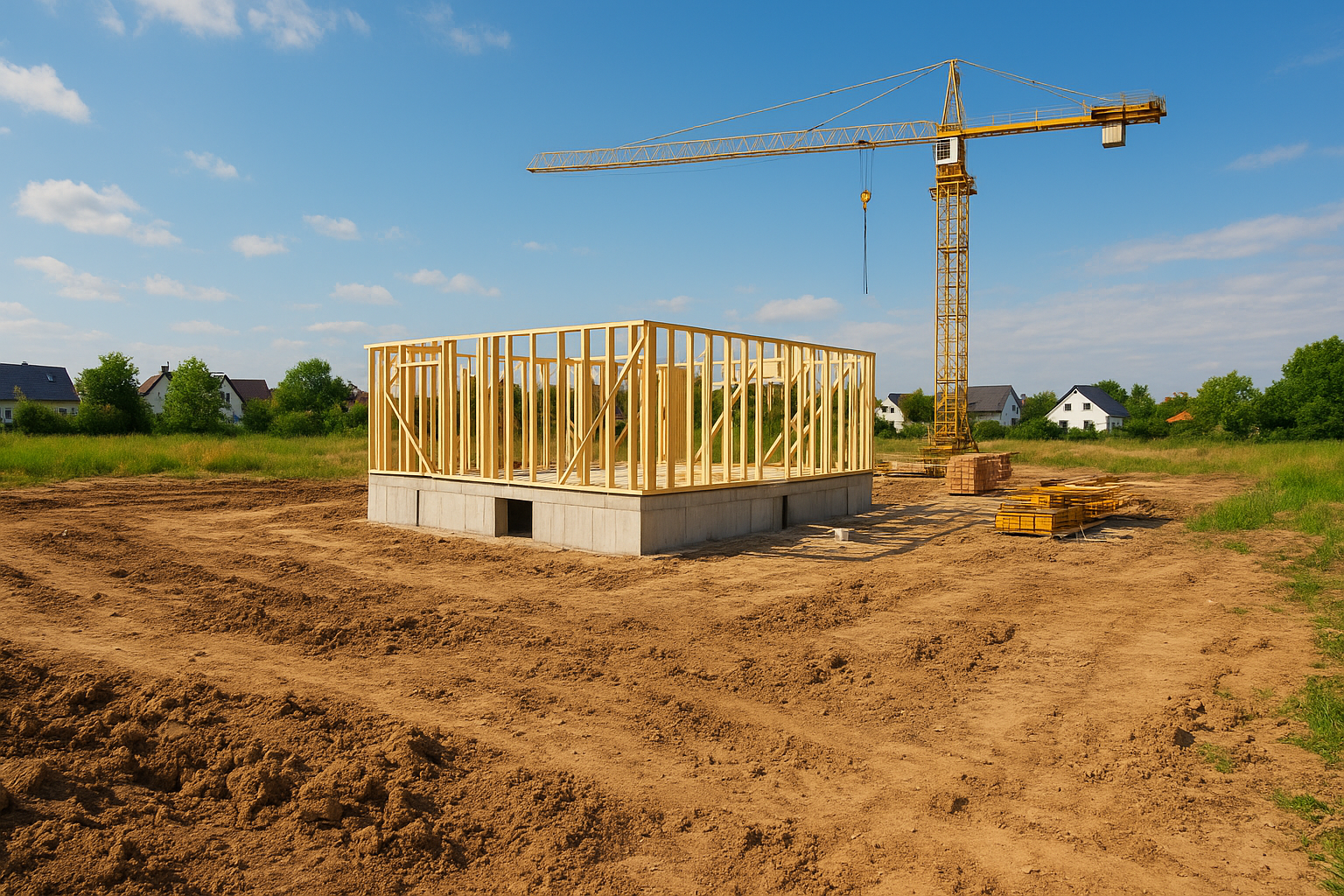 إنشاء مشروع بناء جديد لقطعة - مشروع بناء جديد في المنطقة الشرقية ل…