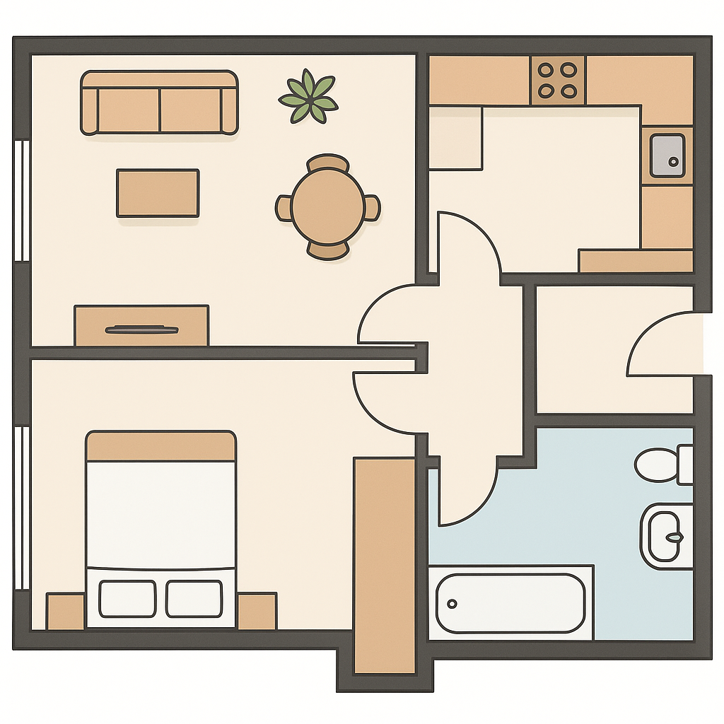 تحويل تصميم شقتك: تغيير مواقع - مشروع ديكور في المنطقة الغربية لدى…