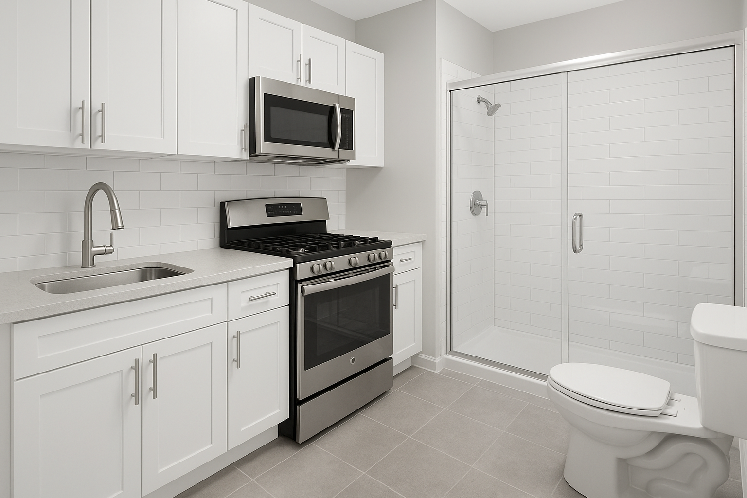 ترميم وتجديد الحمامات والمطبخ بأعمال - مشروع ترميم وصيانة في المن…