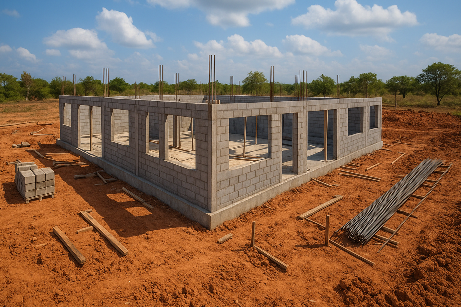 مشروع بناء جديد لدور أرضي - مشروع بناء جديد في المنطقة الغربية لدى…