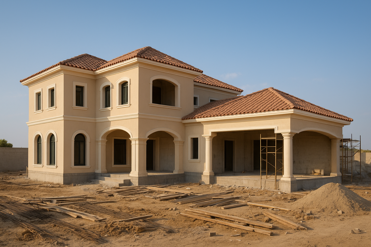 مشروع بناء فيلا سكنية دورين - مشروع تشطيب في المنطقة الشرقية لدى ب…