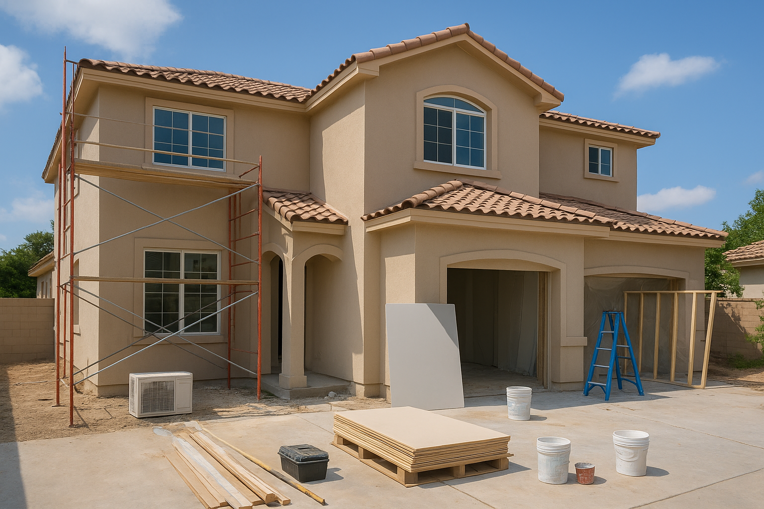 "مشروع ترميم شامل لفيلا عمرها - مشروع ترميم وصيانة في المنطقة الغر…