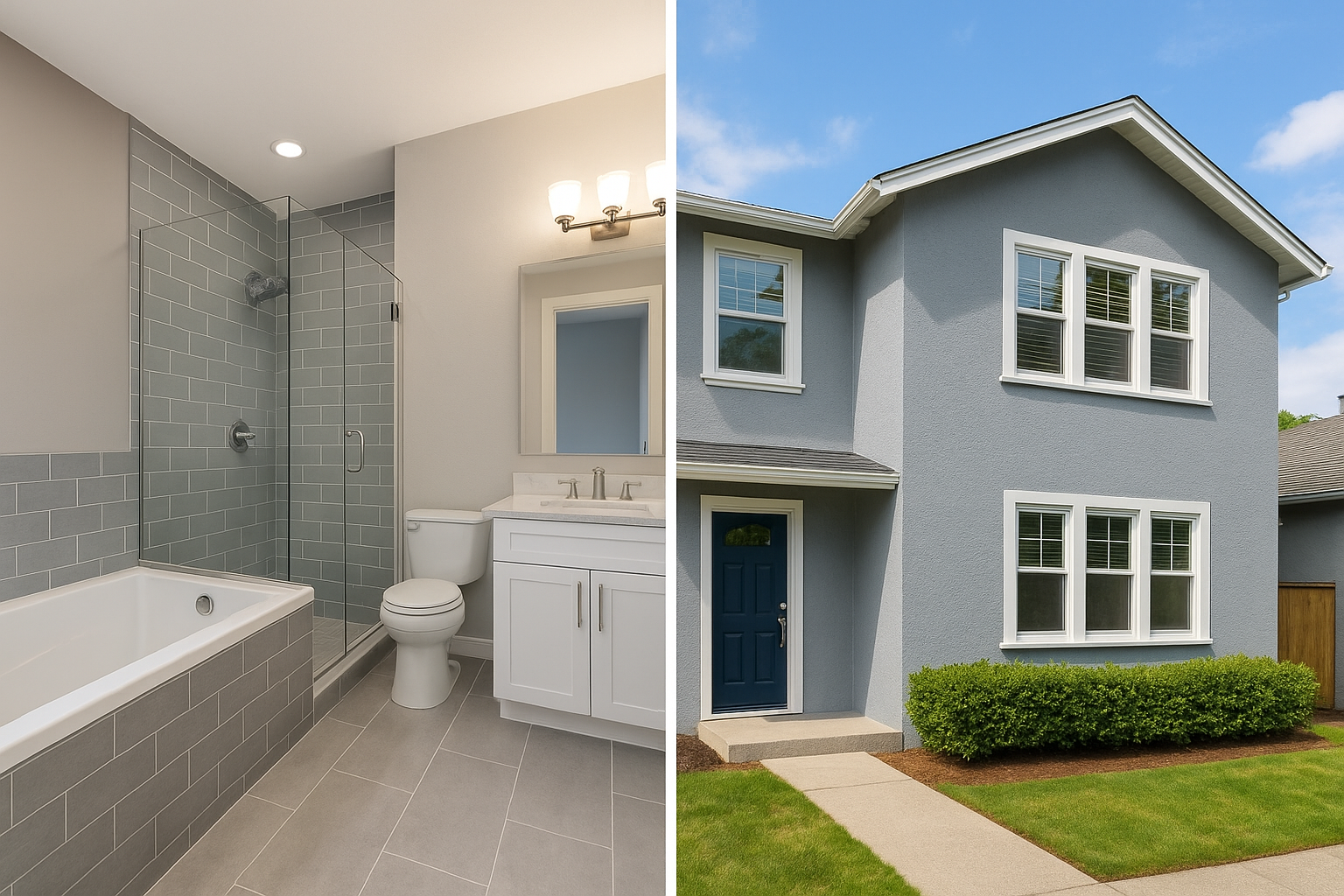 ترميم وتجديد شامل لدوبلكس: تصميم - مشروع ترميم وصيانة في المنطقة ا…