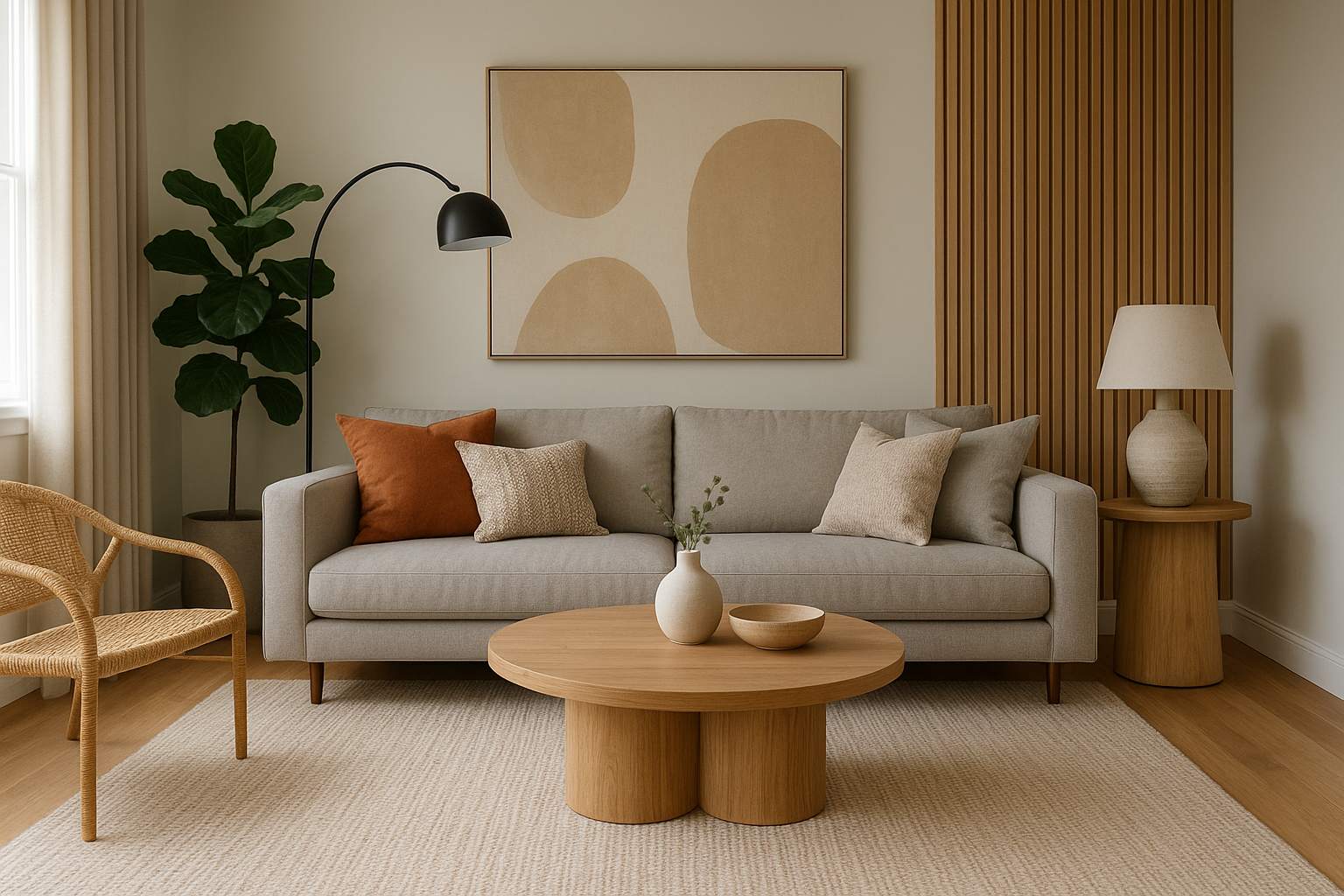 ديكور حديث لغرفة المعيشة: تصميم - مشروع ديكور في المنطقة الشرقية ل…