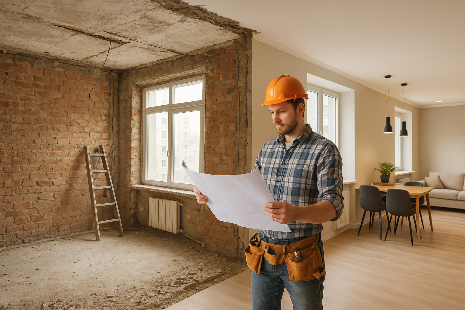 ترميم شقة: تحويل الرؤية إلى - مشروع ترميم وصيانة في المنطقة الغربي…