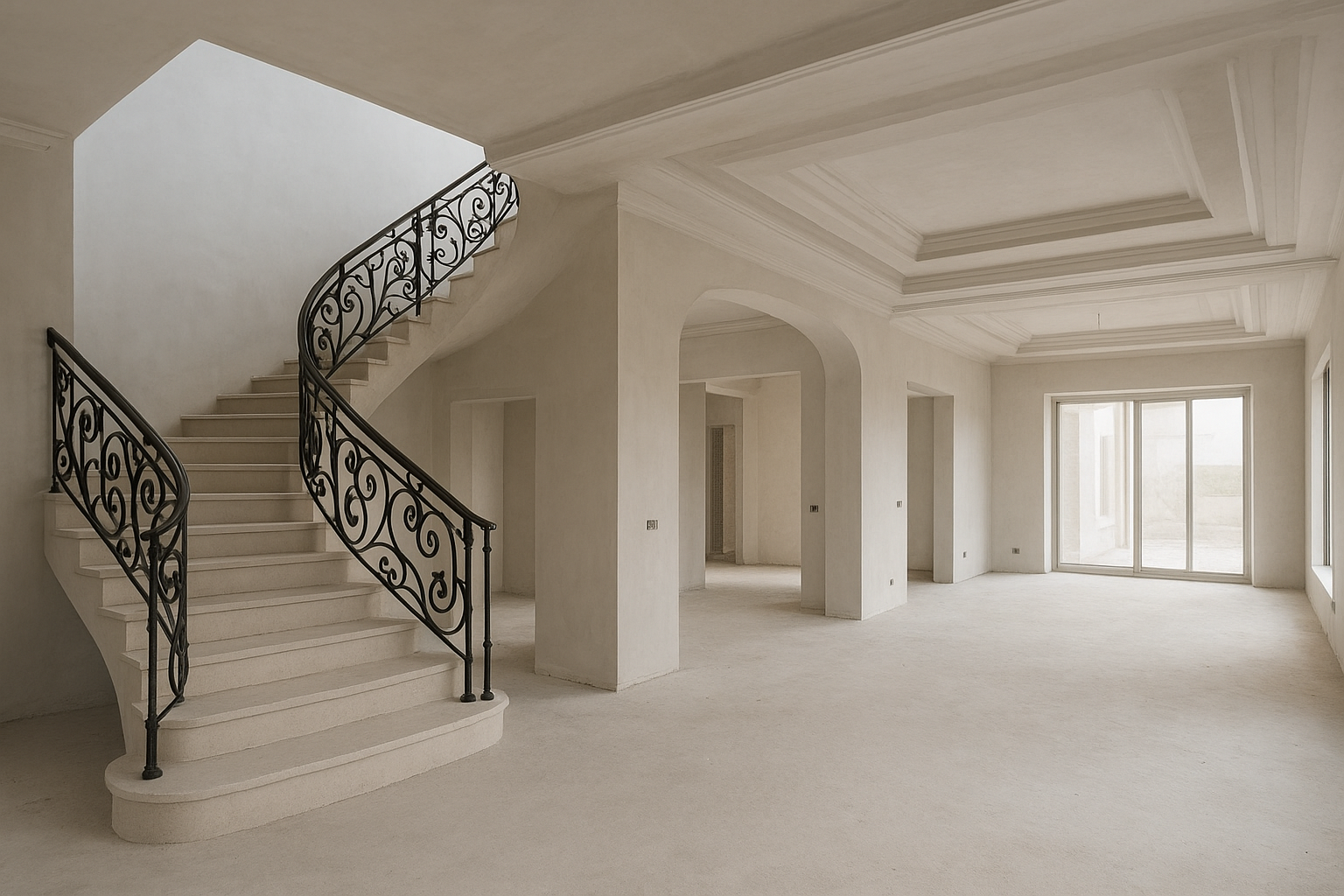 مشروع تشطيب مميز لدور فلّة - مشروع تشطيب في المنطقة الغربية لدى بو…