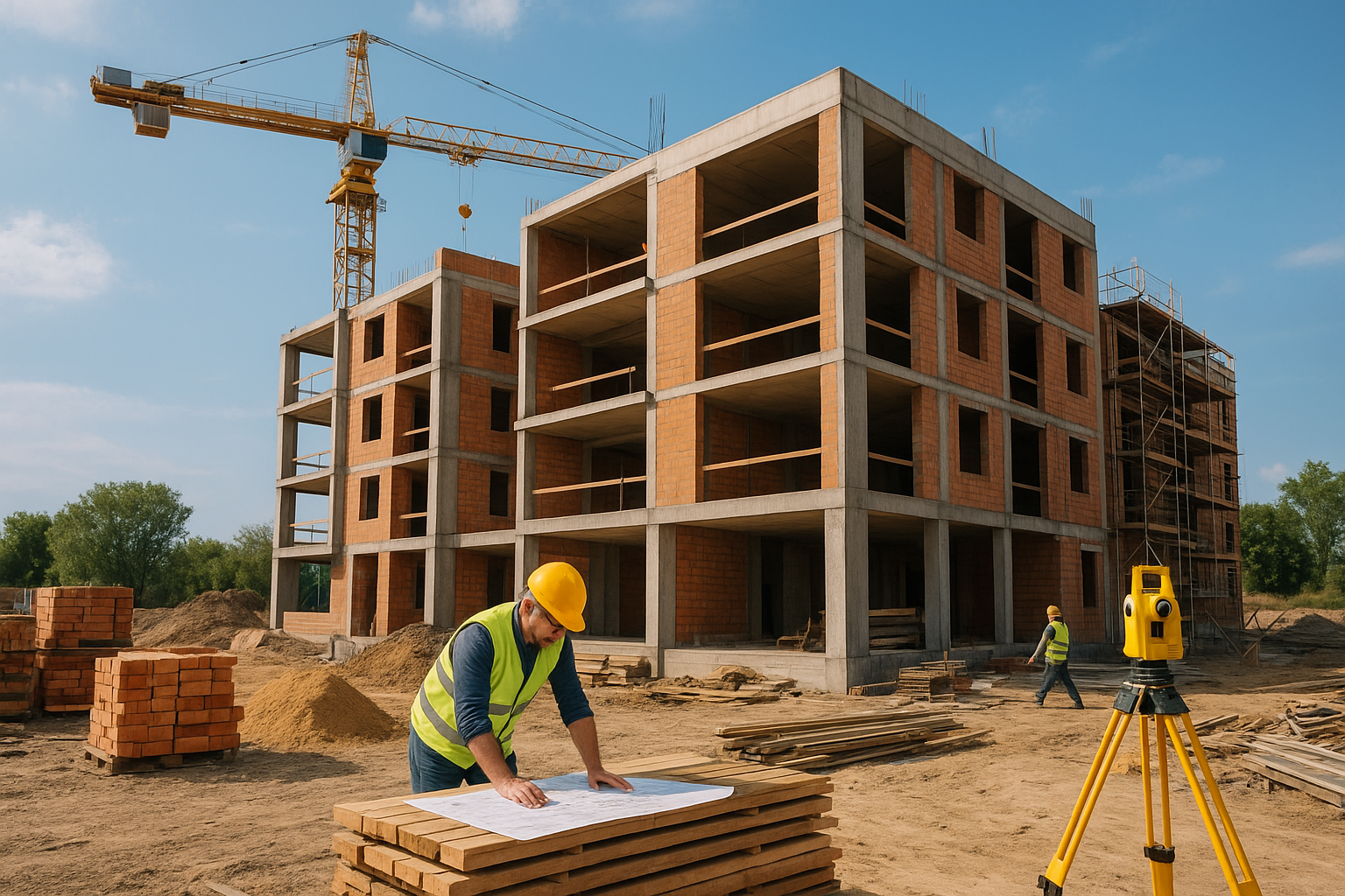 بناء وتجهيز مشروع سكني جديد - مشروع بناء جديد في المنطقة الوسطى لد…