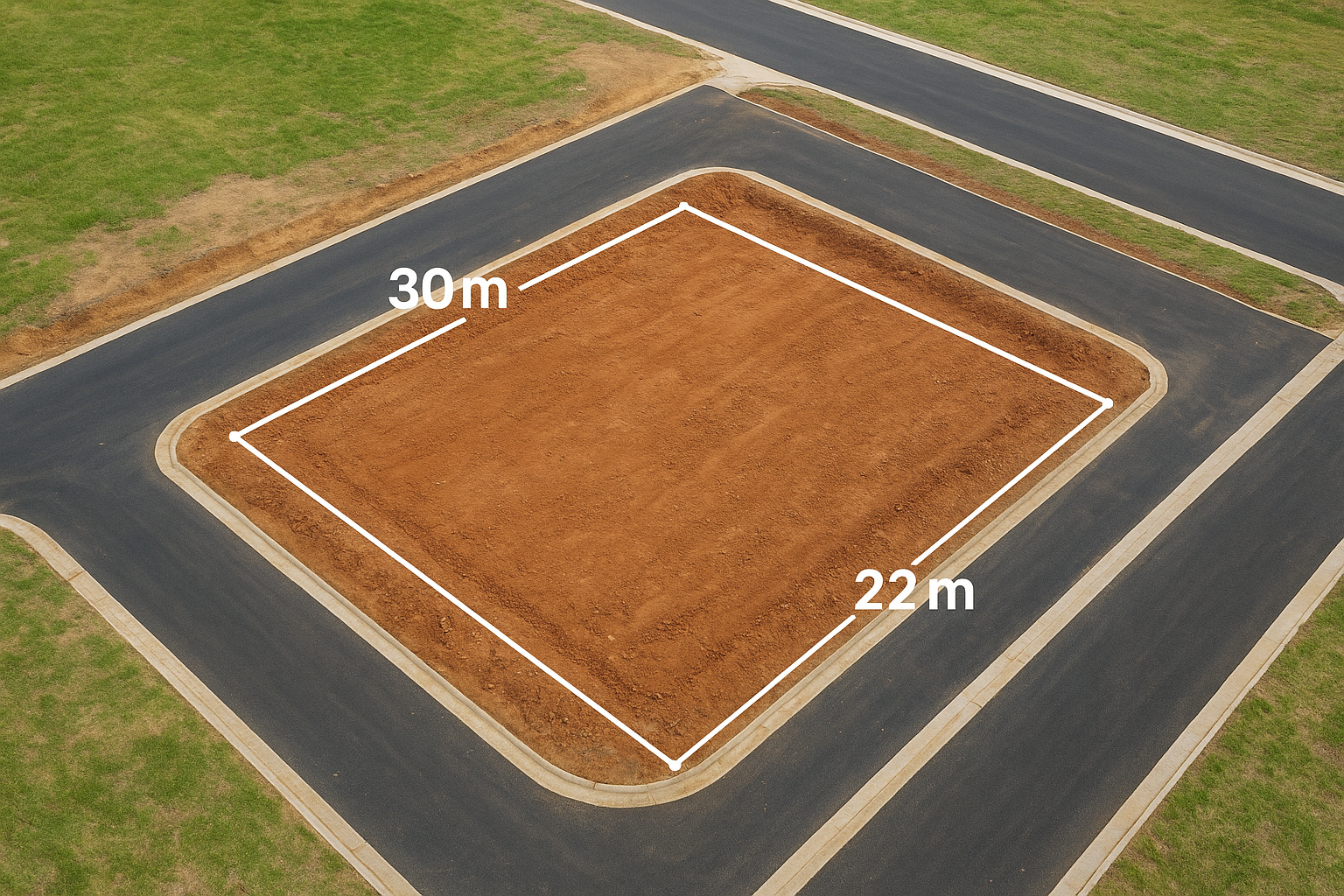 بناء أرض سكنية جديدة بمساحة - مشروع بناء جديد في المنطقة الغربية ل…