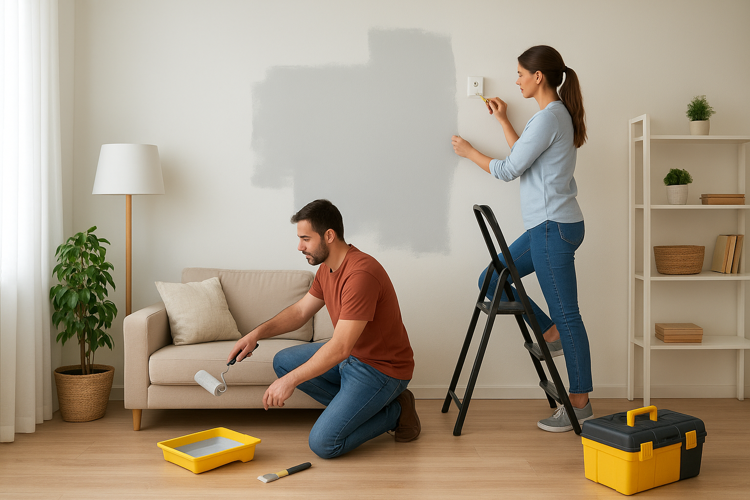 تجديد ديكور المنزل وتوفير الصيانة - مشروع ترميم وصيانة في المنطقة…