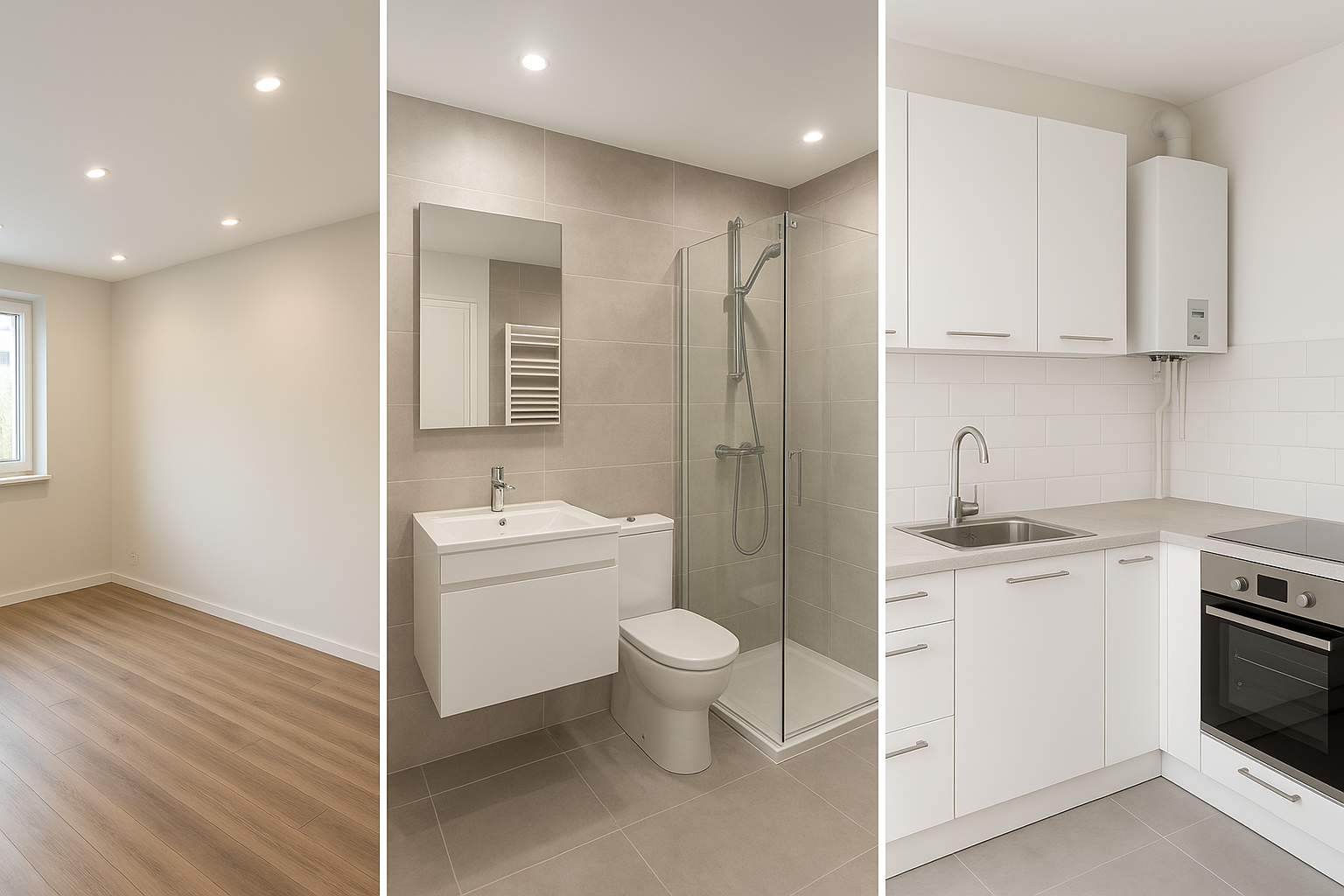 تجديد شامل لشقة: إنارة، سخانات، - مشروع ترميم وصيانة في المنطقة ال…