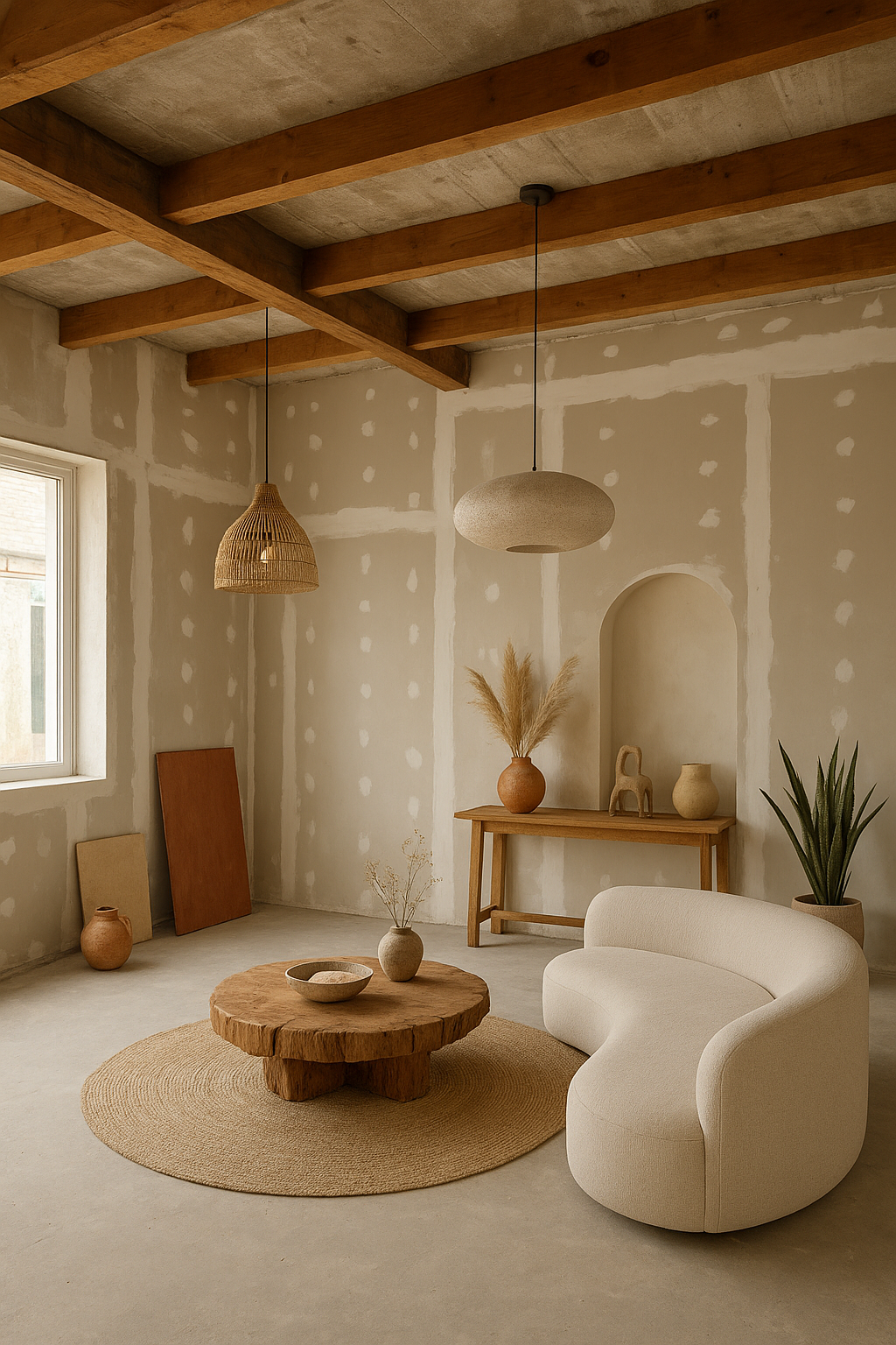 تصميم داخلي مبتكر لمنزل تحت - مشروع تشطيب في المنطقة الشرقية لدى ب…