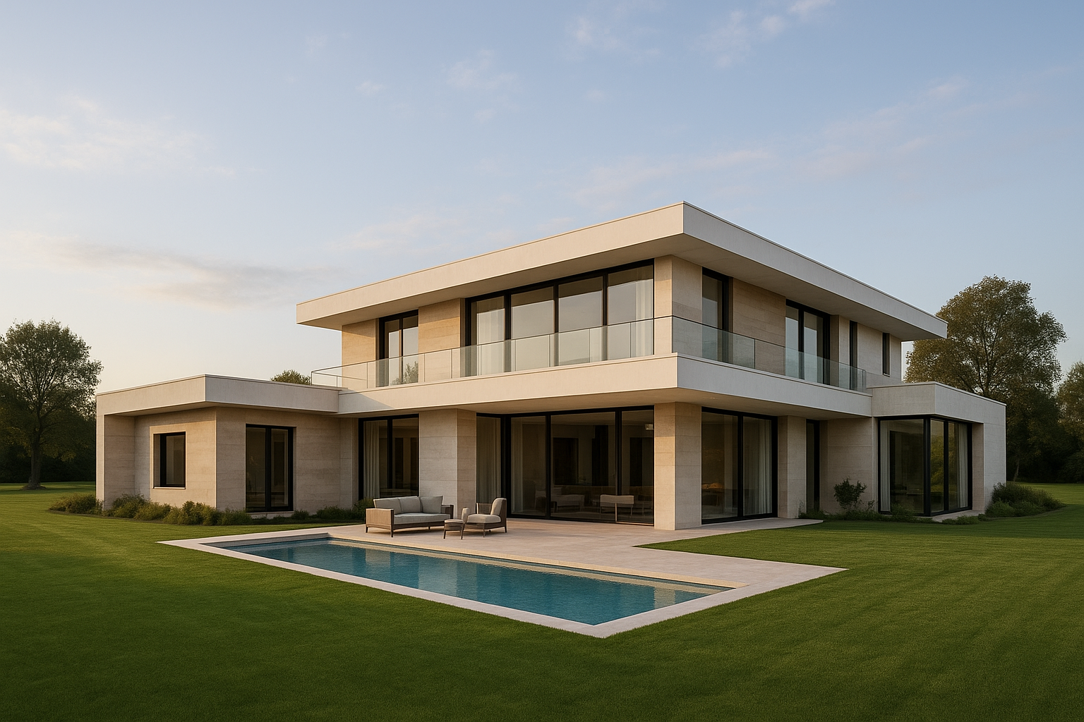 بناء جديد لفيلا فاخرة على - مشروع بناء جديد في المنطقة الغربية لدى…