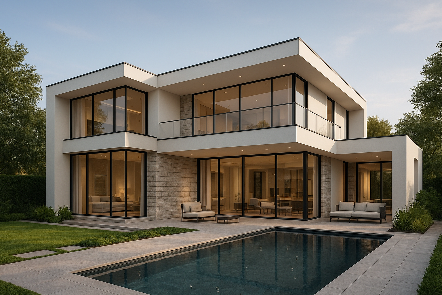 بناء فيلا جديدة على طراز - مشروع بناء جديد في المنطقة الجنوبية لدى…