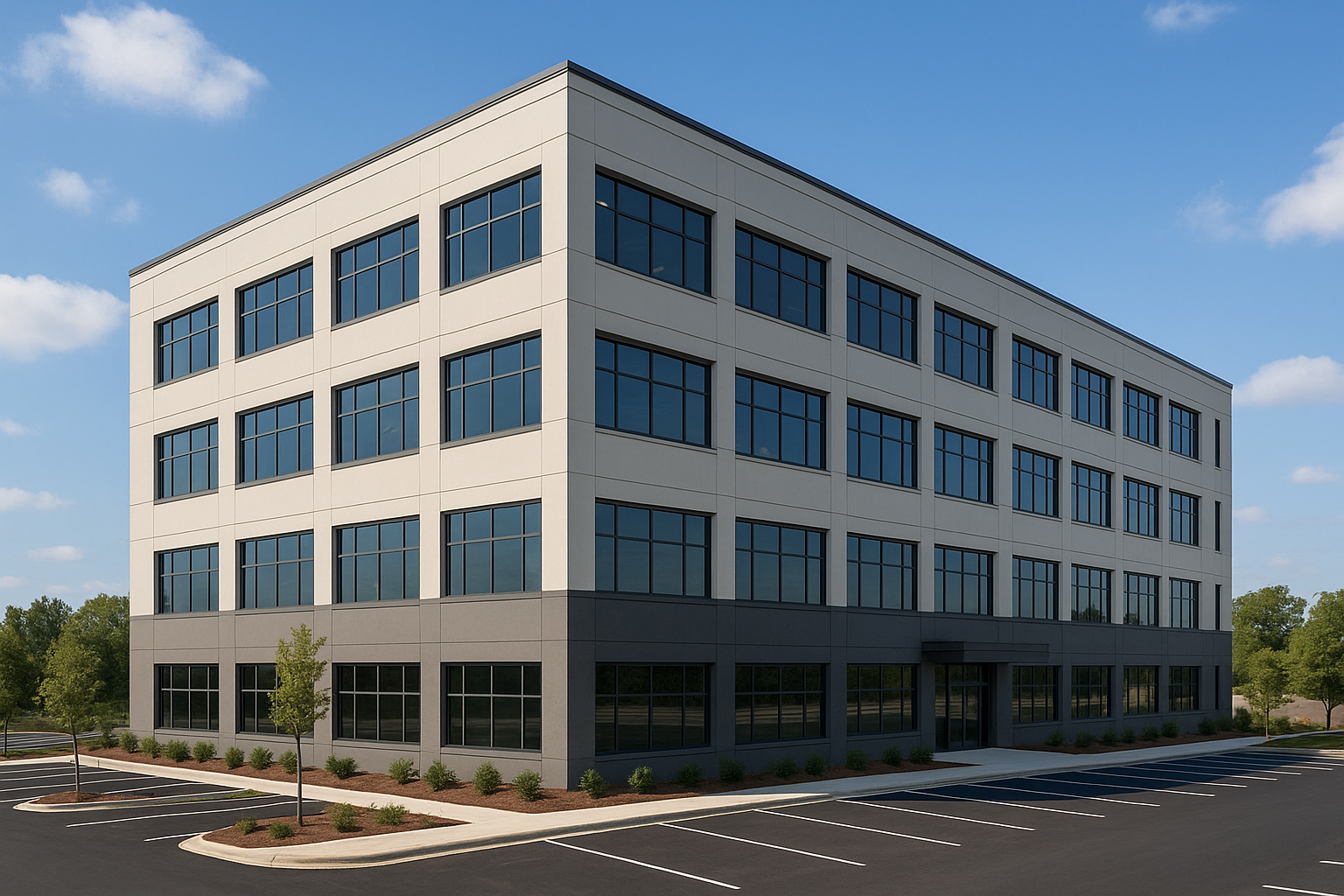 مشروع تشطيب مبنى جاهز للعمل - مشروع تشطيب في المنطقة الغربية لدى ب…