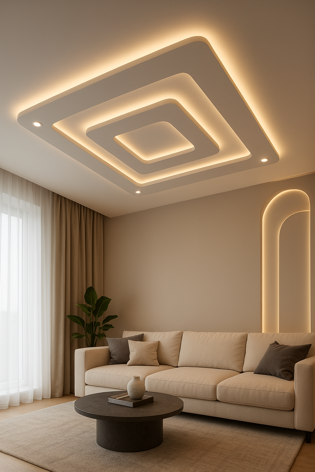 تركيب جبس بورد مميز لشقق - مشروع تشطيب في المنطقة الوسطى لدى بوابا…