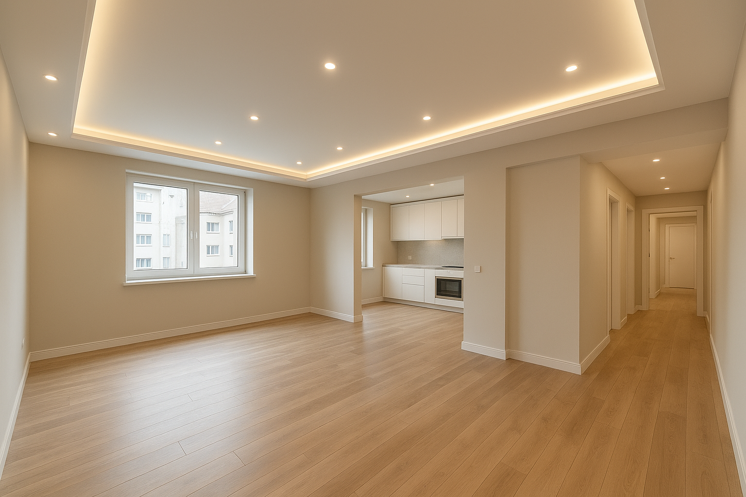 تشطيب كامل لشقة سكنية بمساحة - مشروع تشطيب في المنطقة الوسطى لدى ب…