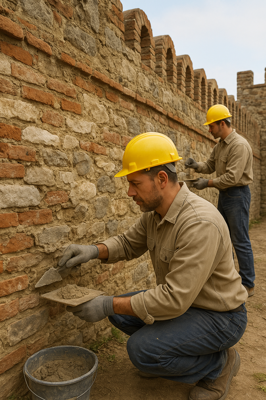 ترميم وصيانة السور الخارجي بمهارة - مشروع ترميم وصيانة في المنطقة…