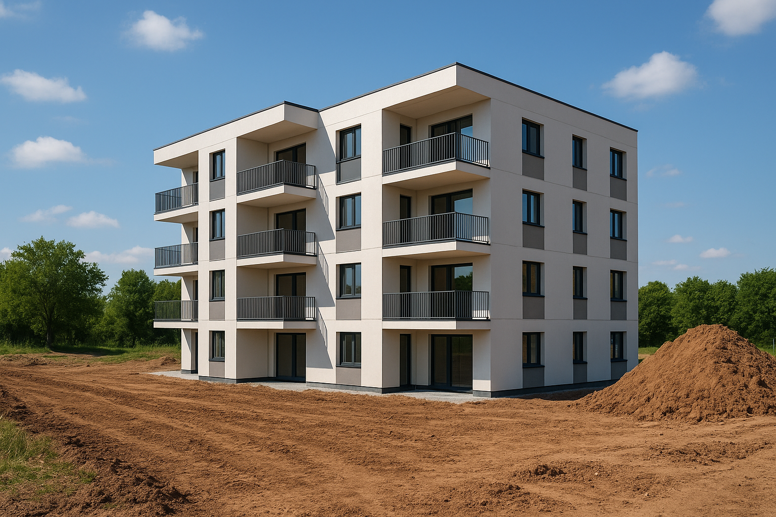 بناء شقق سكنية حديثة على - مشروع تشطيب في المنطقة الوسطى لدى بوابا…