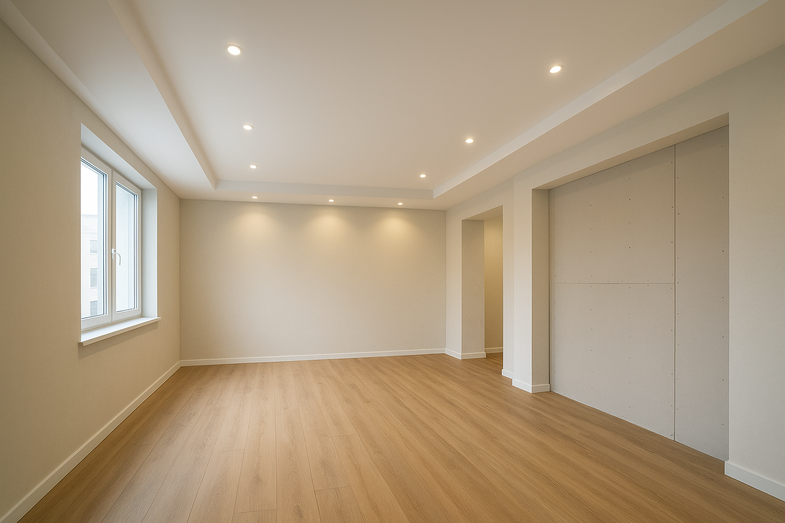 تجديد ديكور شامل لشقة: معالجة - مشروع ديكور في المنطقة الغربية لدى…