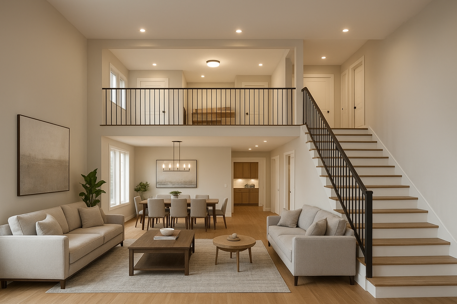 تجديد شامل لديكور منزل دورين - مشروع ديكور في المنطقة الشرقية لدى…