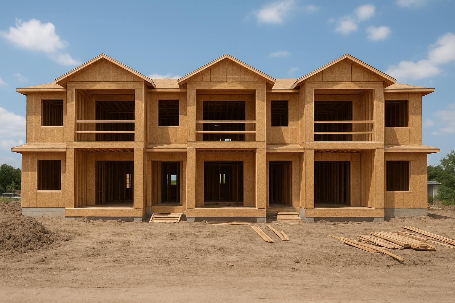 مشروع بناء دبلكس جديد مكون - مشروع بناء جديد في المنطقة الوسطى لدى…