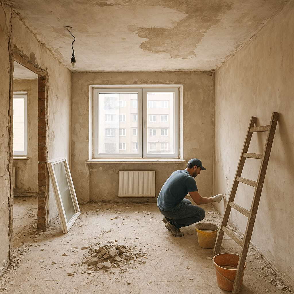 ترميم شقة سكنية لتجديد المظهر - مشروع تشطيب في المنطقة الوسطى لدى…