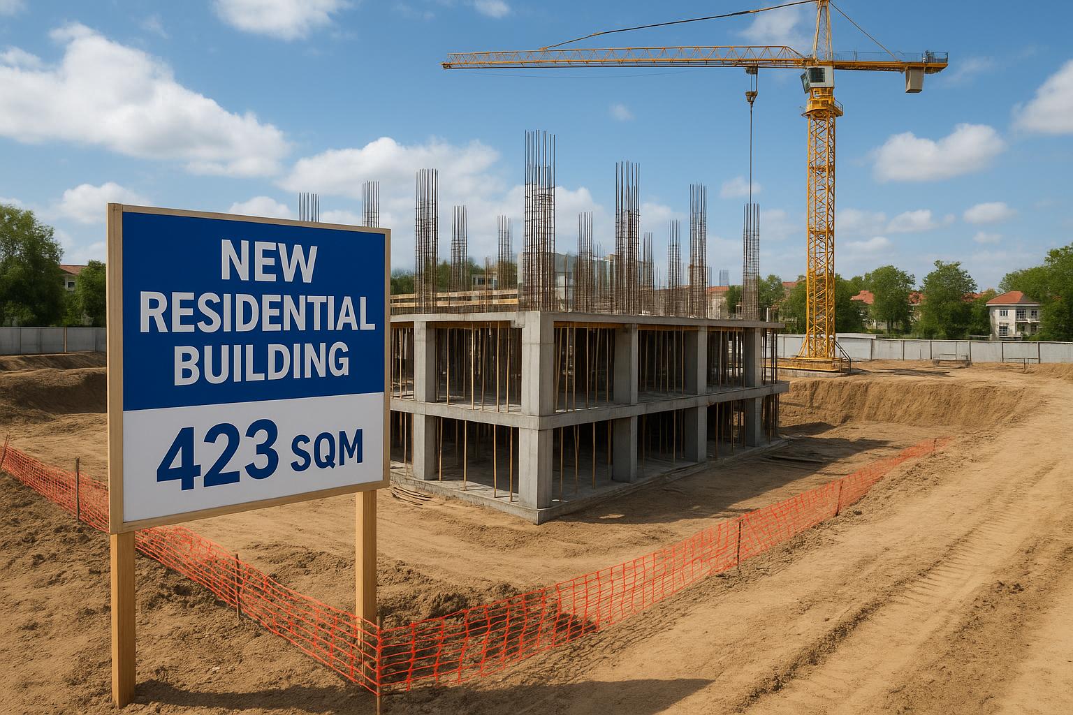 مشروع بناء جديد لمبنى سكني - مشروع بناء جديد في المنطقة الوسطى لدى…