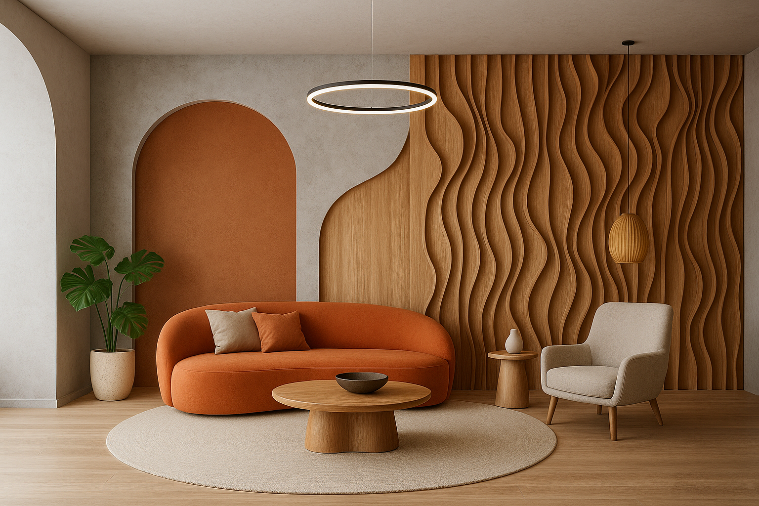 تصميم داخلي مبتكر لغرفة ديكور - مشروع ديكور في المنطقة الوسطى لدى…