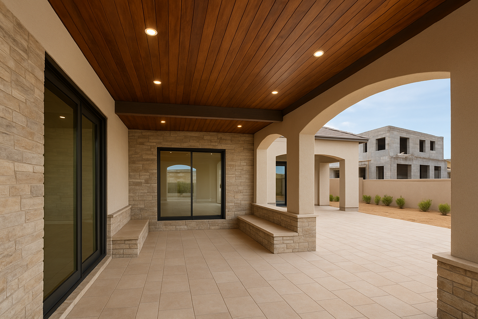 تشطيب مجلس خارجي ضمن مشروع - مشروع تشطيب في المنطقة الوسطى لدى بوا…