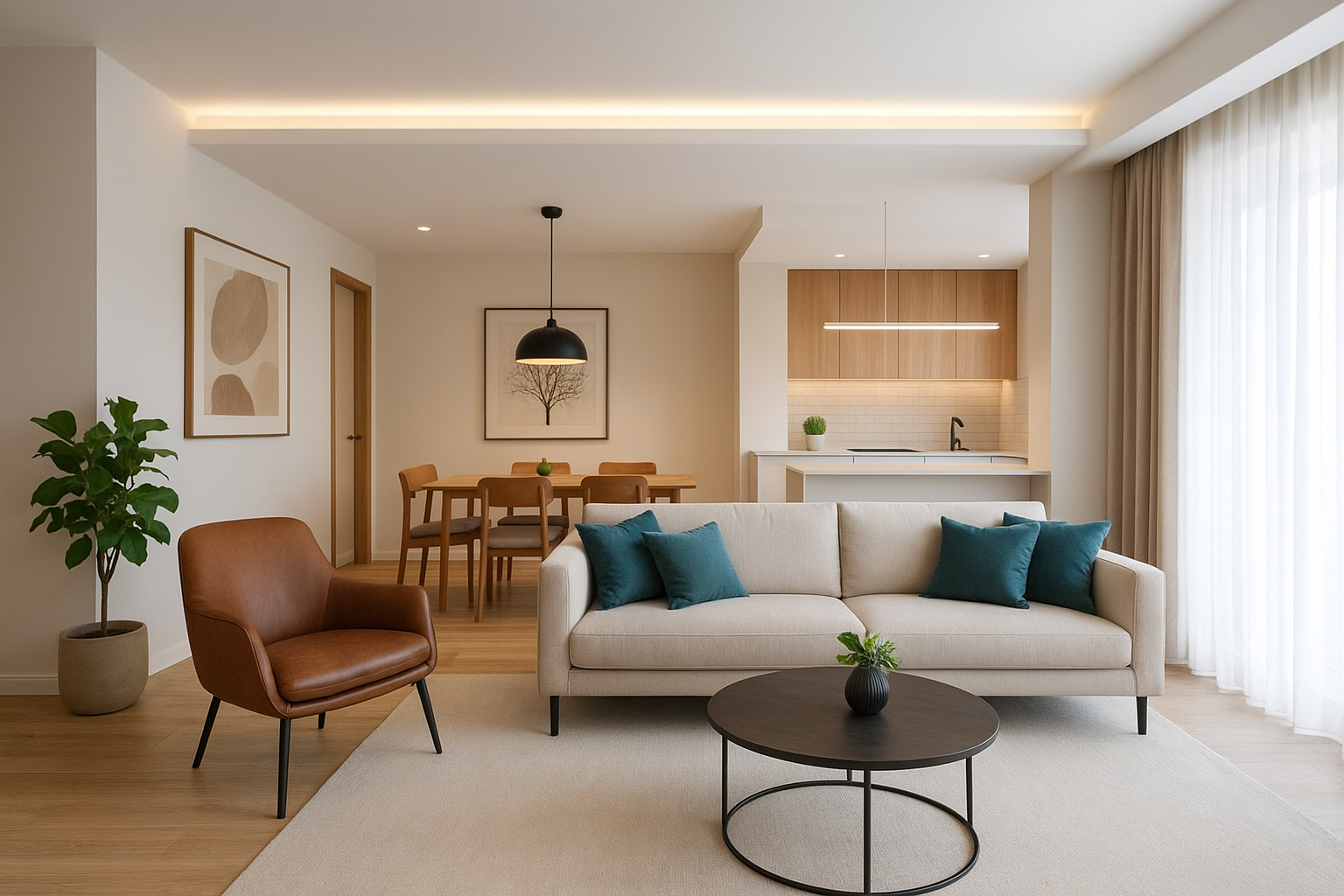 دمج وتجديد شقتين في مشروع - مشروع ترميم وصيانة في المنطقة الوسطى ل…